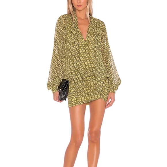 L'Academie Dresses Lacademie The Maelle Mini Chainlink Dress Small